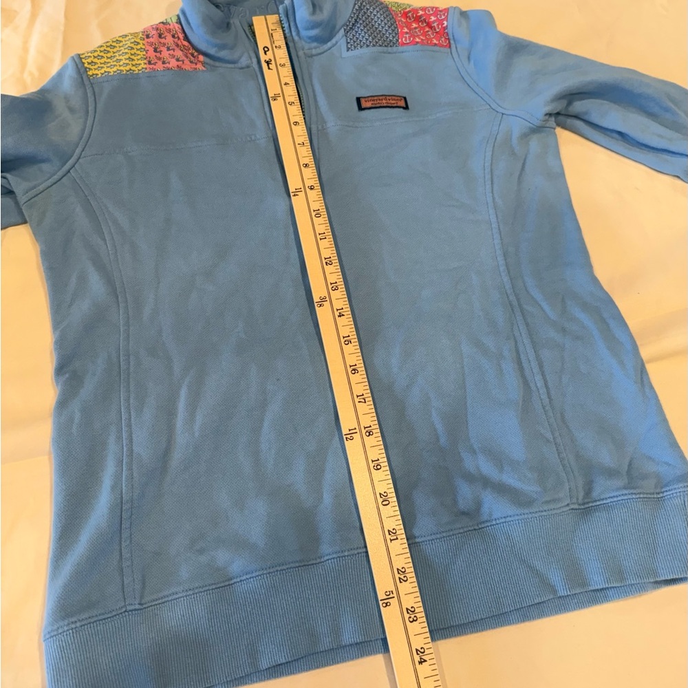 Vineyard Vines Women's Patchwork Pullover Quarter… - image 3